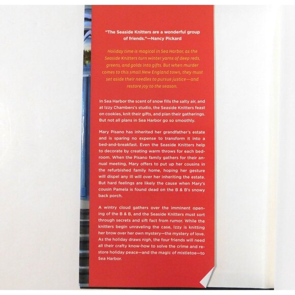 A Holiday Yarn By Sally Goldenbaum 2010 Seaside Knitters Mystery Series HBDJ - Picture 3 of 7